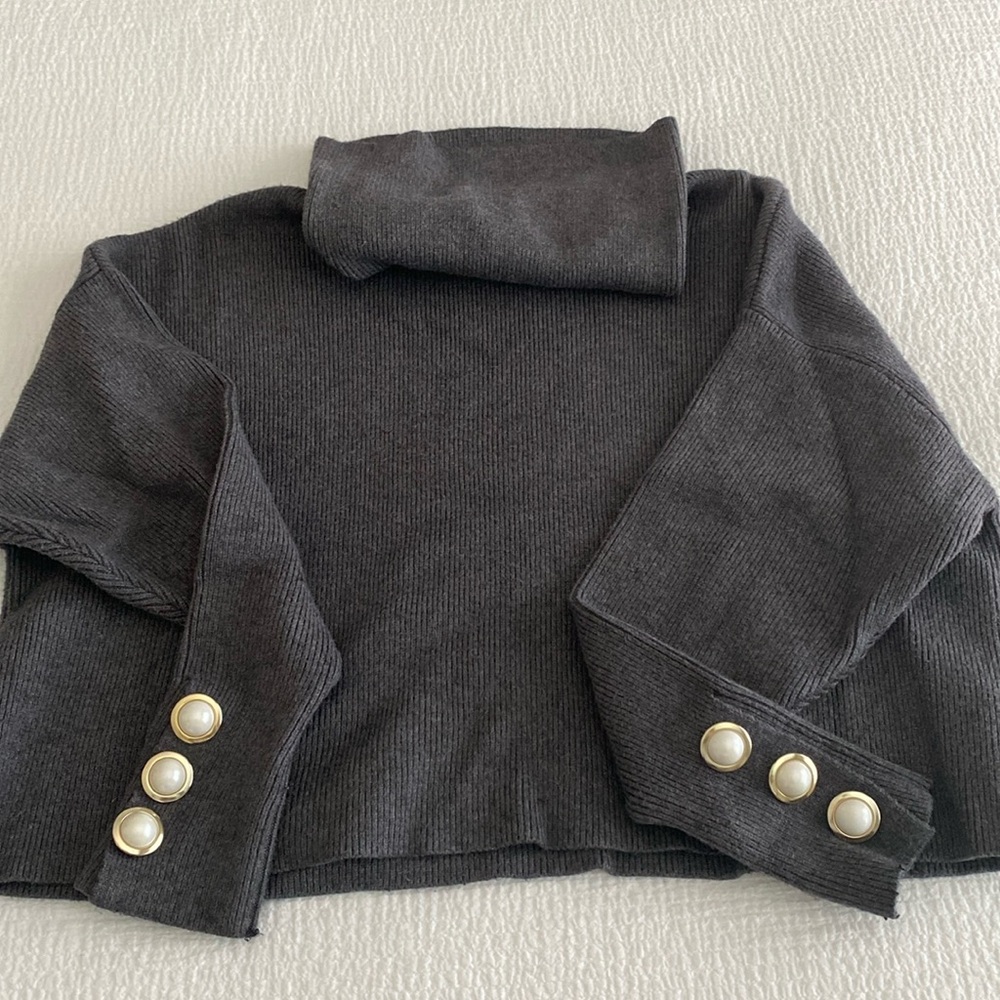 Zara Gray Sweater
